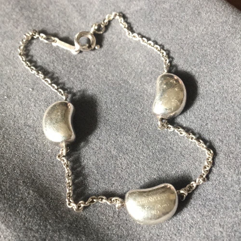 Silver Elsa Peretti Tiffany and Co bracelet